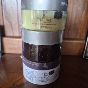 Prédiré Body Butter,Body Scrub and Hair Mask Set